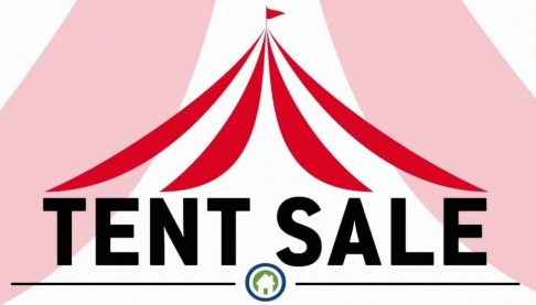 Sweet Home Furniture Store Tent Sale