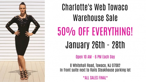 Charlotte's Web Towaco Warehouse Sale